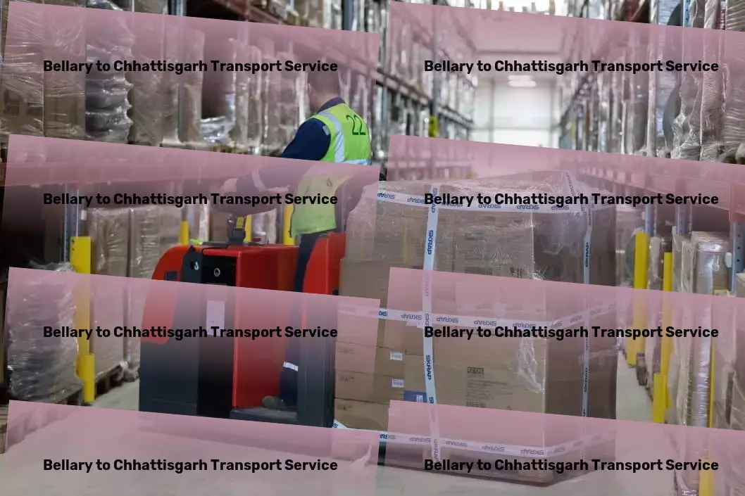 Bellary to Chhattisgarh Luggage Courier Seamless exploration of India's rich culture and heritage! - Fast courier services