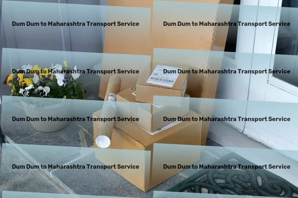 Dum Dum to Maharashtra Bike Transport And Scooty Courier Long-haul goods services