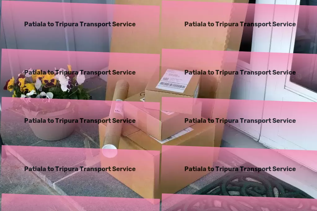 Patiala to Tripura Bike Transport And Scooty Courier Heavy parcel delivery